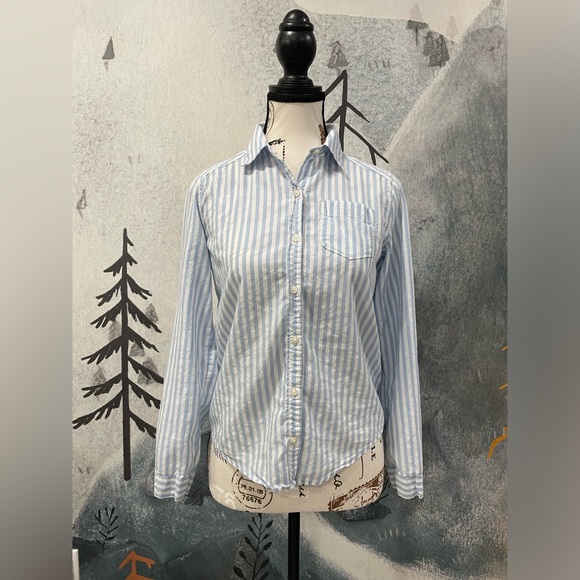 Girls Abercrombie Button Down 11/12 - Picture 1 of 2